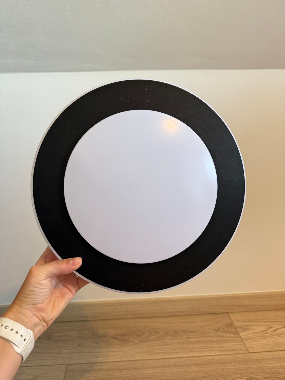 Eglo plafondlamp LED - badkamer, Huis en Inrichting, Lampen | Spots, Ophalen, Kunststof, Eglo, Opbouwspot