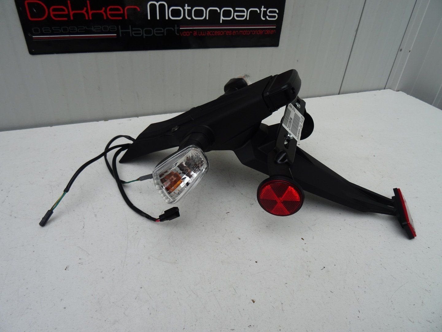 Originele Kentekenplaat houder + Knipper Kawasaki ZX6R 2009, Motoren, -, -, Nieuw, Ophalen of Verzenden