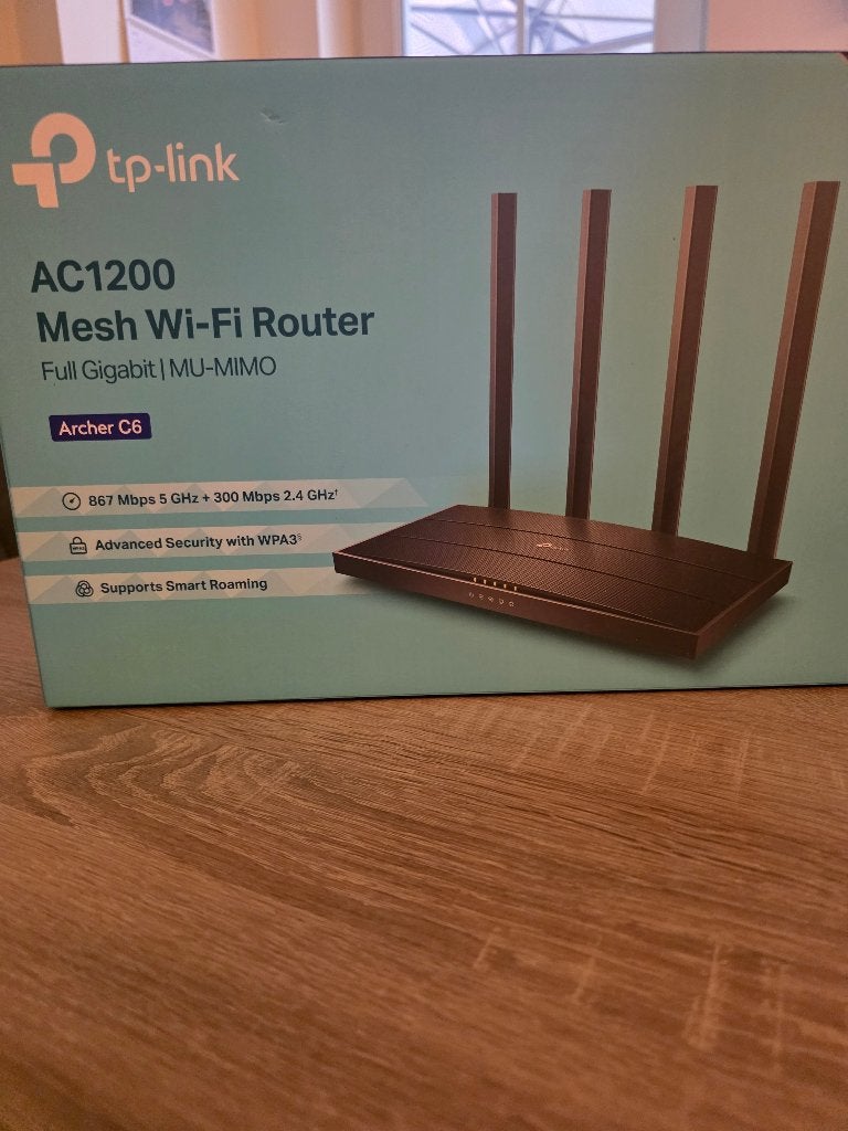 Mesh Wi-Fi router, Computers en Software, Routers en Modems, Ophalen, Zo goed als nieuw, Router, TP-Link