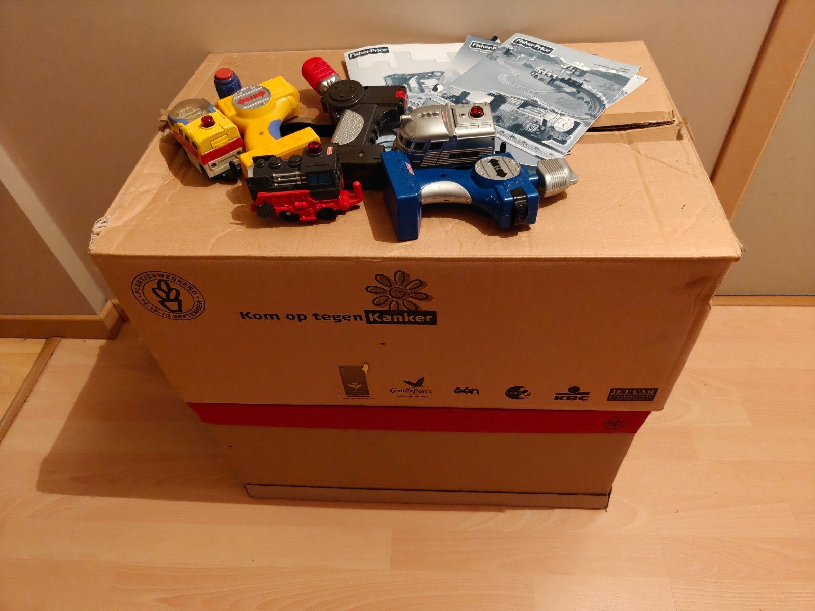 Fisher Price Geo trax, Enlèvement