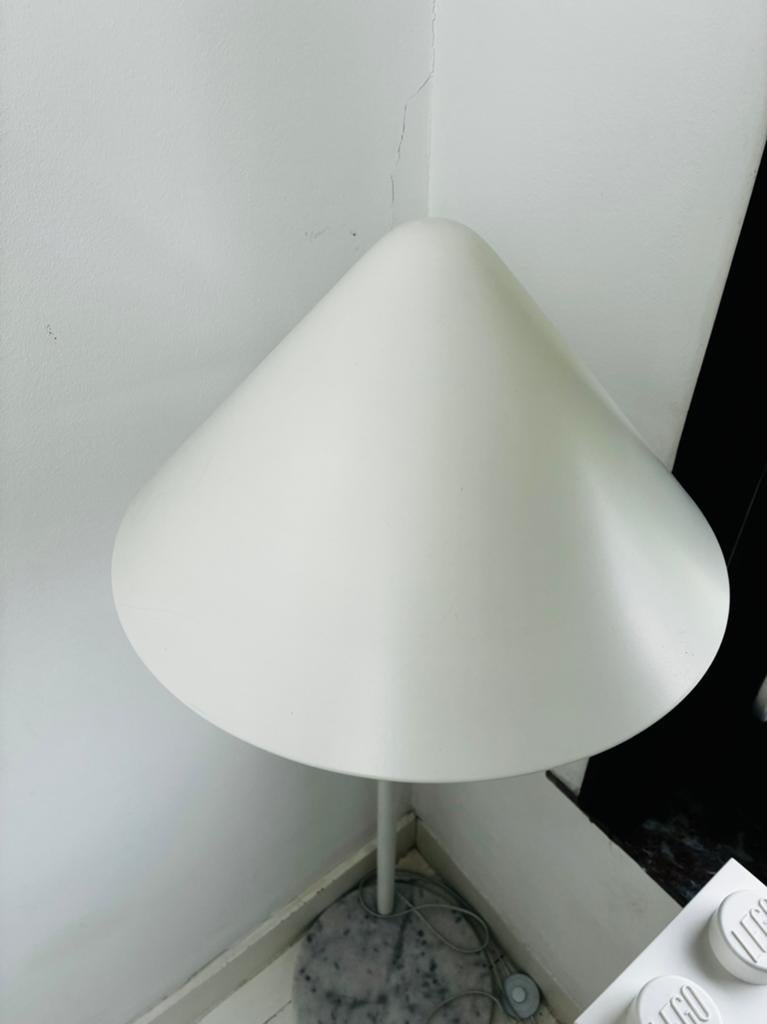 Design wit staanlamp, Ophalen, Gebruikt, Metaal, Modern