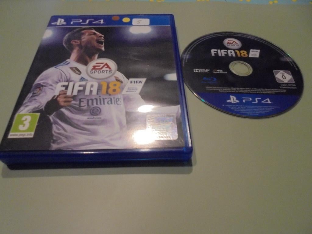 Playstation 4 Fifa 18 (orig), Verzenden, Zo goed als nieuw, Sport, 3 spelers of meer