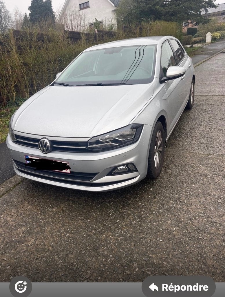 Volkswagen Polo 1.0 TSI 115 ch – 63 700 km – 2019 – 13 300 €, Argent ou Gris, Achat, Boîte manuelle, 5 portes