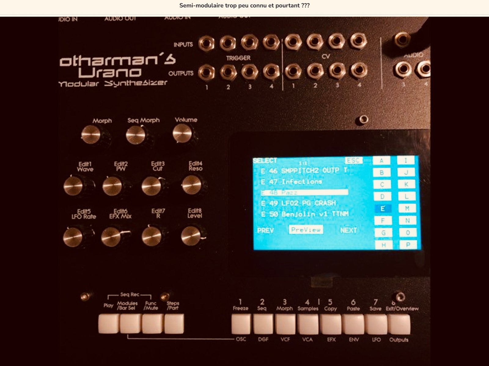 COMPLEET SEMI-MODULAIR AUTONOOM SYSTEEM (UITWISSELING), Ophalen, Nieuw, Overige merken, Met koffer of flightcase