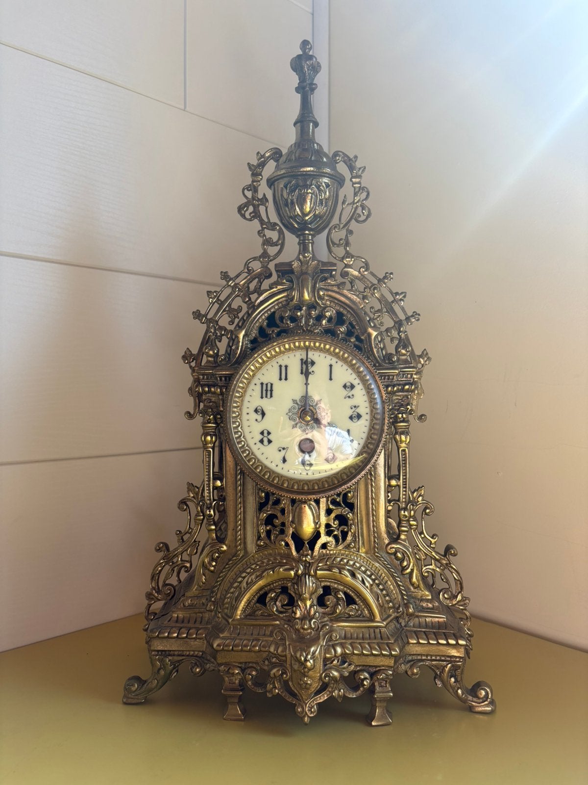 Horloge de cheminée française ancienne, Antiquités & Art, Enlèvement