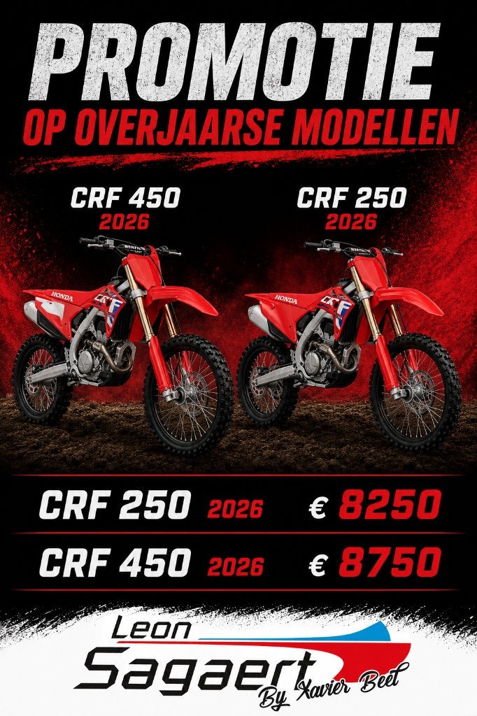 PROMOTIE KAWASAKI KX 450 en KX 250 CROSS MY'26 en MY'25, Motoren, 450 cc, Nieuw, Bedrijf, Crossmotor