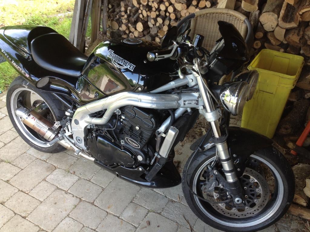 Triumph speed triple, Motoren, Sportuitlaat, Occasion, Motorrijbewijs A, 3 cilinders