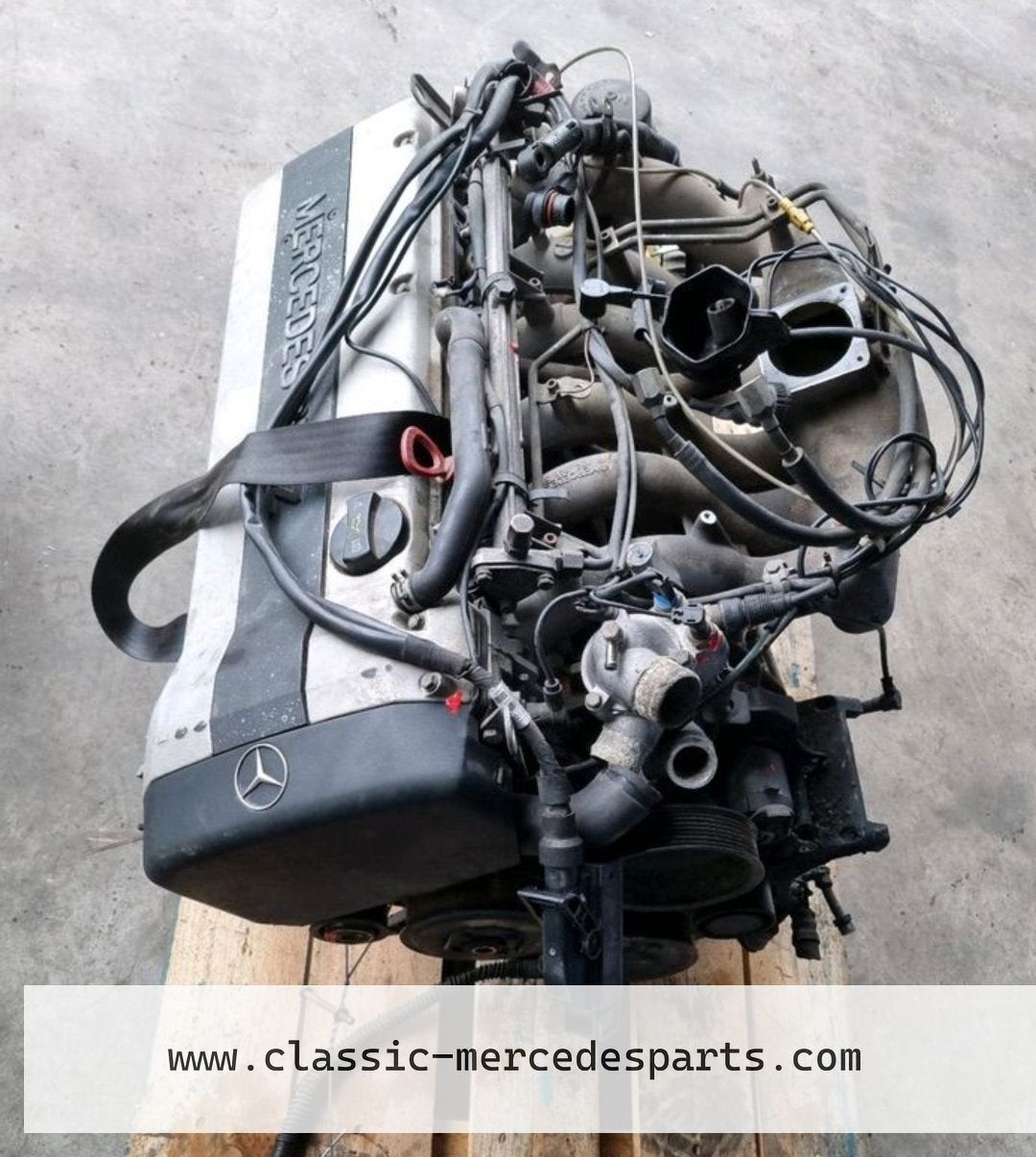 Mercedes S300 / S320 6-cilinder motor w140 m104.990, Gebruikt, -, Ophalen of Verzenden, -