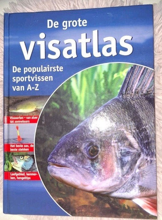 boek visatlas, Boeken, Dieren en Huisdieren, Ophalen, Zo goed als nieuw, Vissen, Andreas janitzki