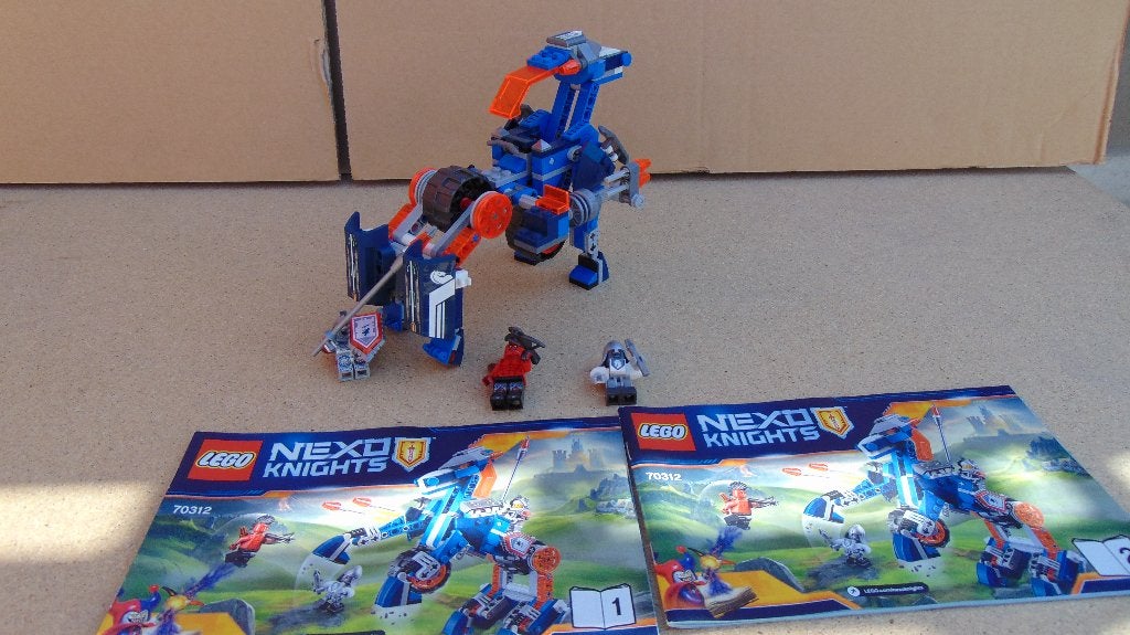 Lego 70312 NEXO KNIGHTS Lance’s Mecha Paard, Overige thema's, Lego, Ophalen of Verzenden, Zo goed als nieuw