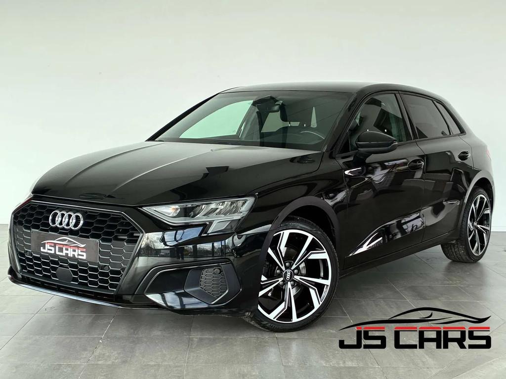 Audi A3 Sportback 1.0TFSI SPORT-1ERPRO-COCKPIT-CARPLAY-PDC, Automaat, 118 g/km, Stof, Gebruikt