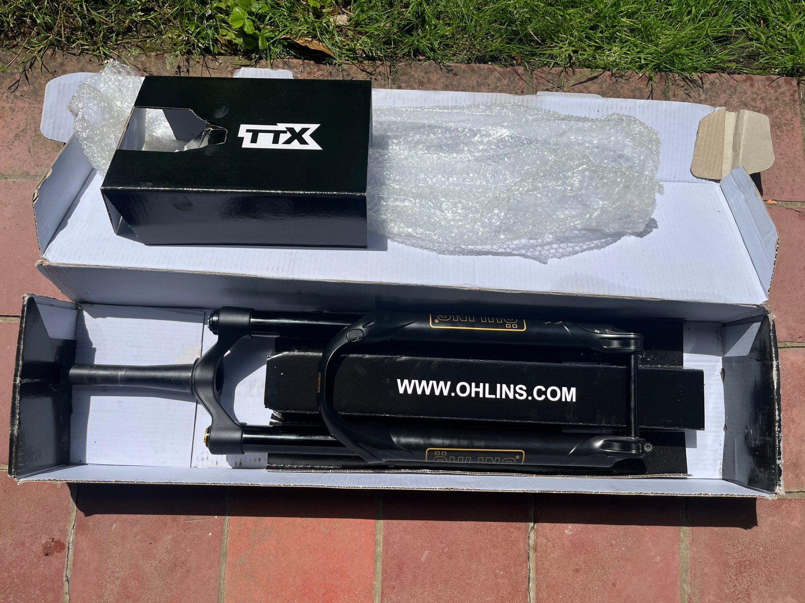 Ohlins RxF voorvork, Enlèvement ou Envoi, Comme neuf
