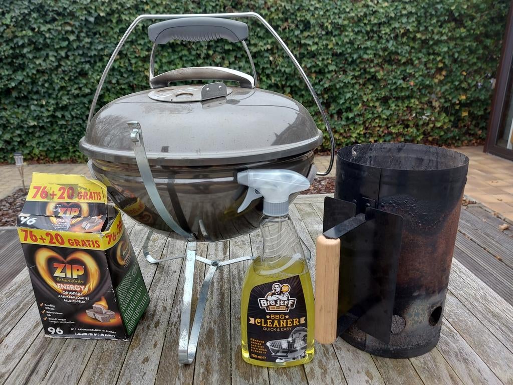 Weber tafel barbecue, Tuin en Terras, Ophalen, Zo goed als nieuw, Weber