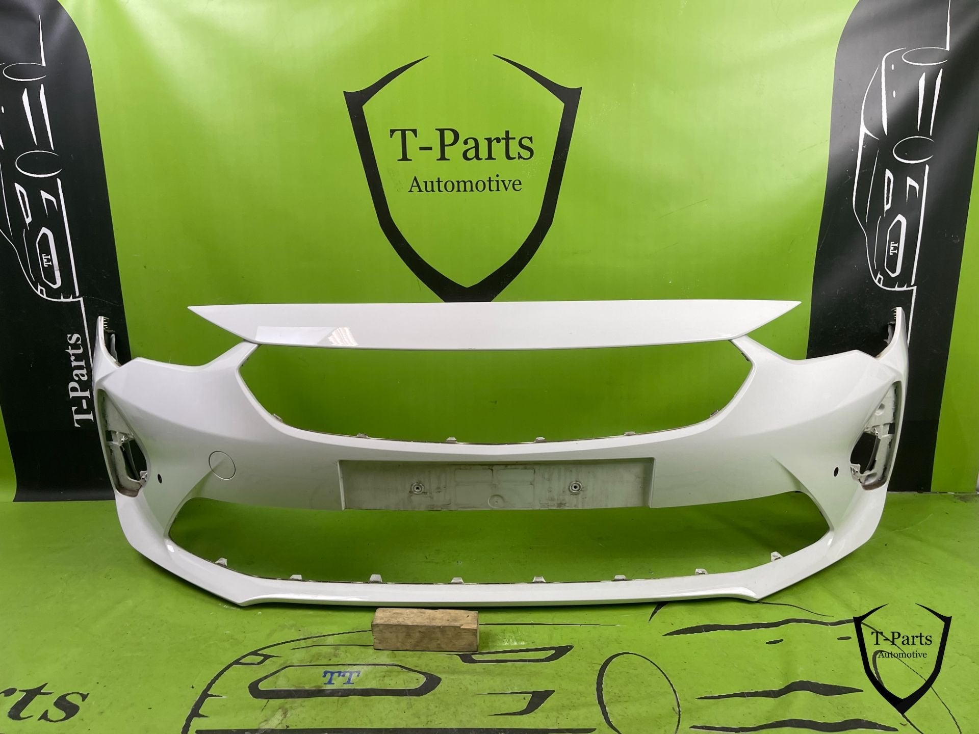 opel corsa F gs line voorbumper bumper WIT kleur 4X pdc, Auto-onderdelen, Info@fabrikant.eu, Fabrikant BV, Opel, Nieuw
