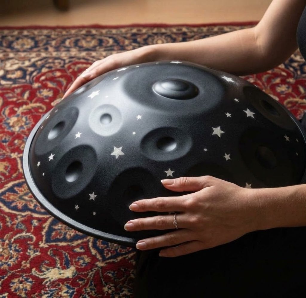 Astro Handpan 12 tonen d Kurd 440 Hz, Muziek en Instrumenten, Ophalen of Verzenden, Nieuw, Trommel