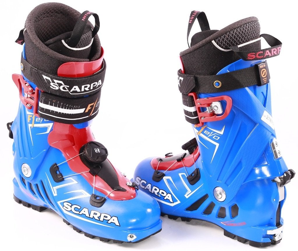 42 EU toerskischoenen SCARPA F1 EVO, TLT, BOA, carbon core, Overige merken, Gebruikt, Verzenden, Schoenen