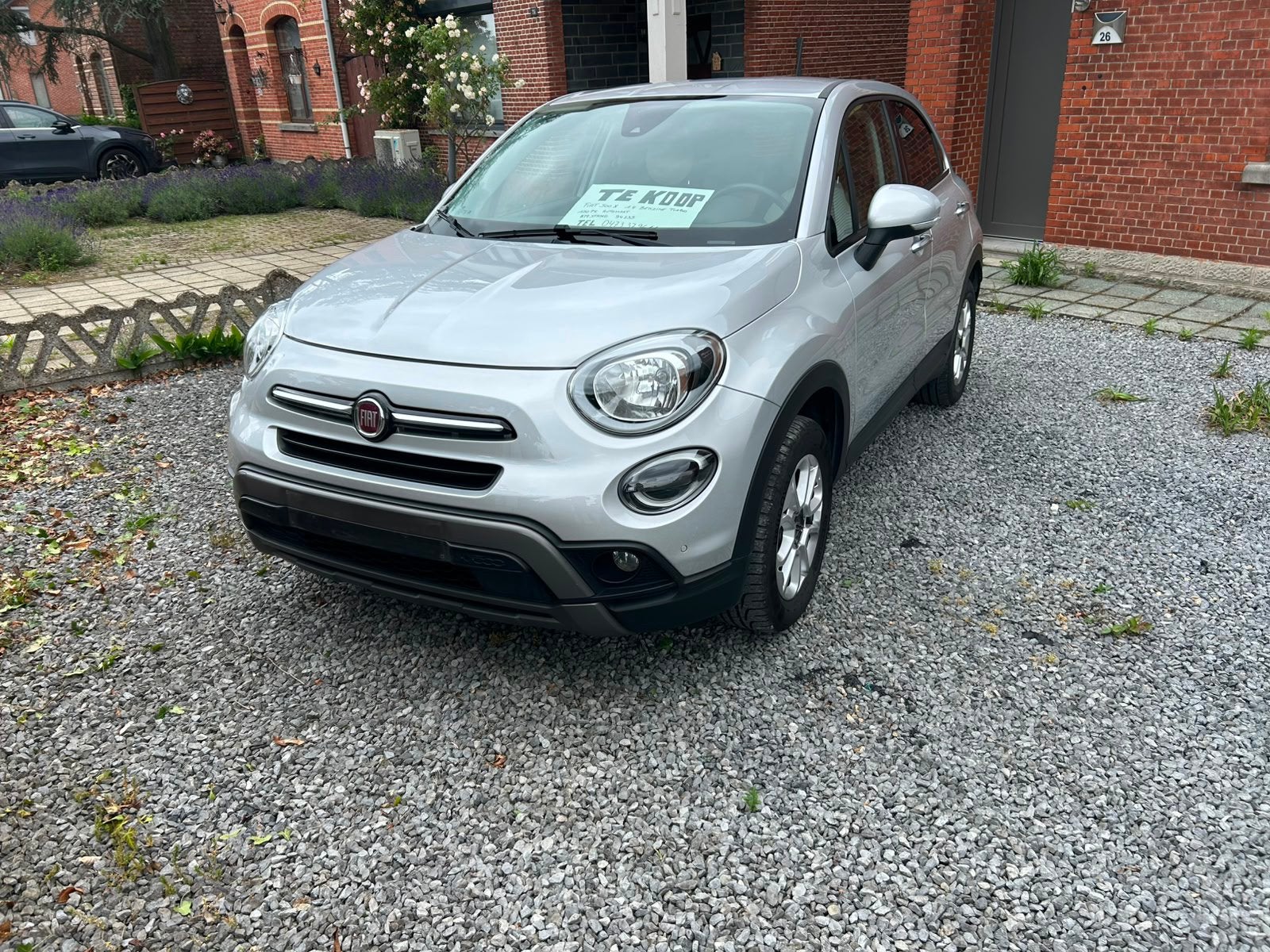 Fiat 500X benzine, Auto's, Automaat, 500X, Particulier, Zilver of Grijs