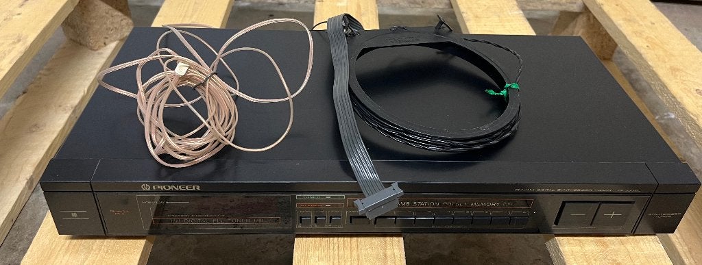 Tuner FM/AM Pioneer TX-555ZL, Enlèvement, Utilisé