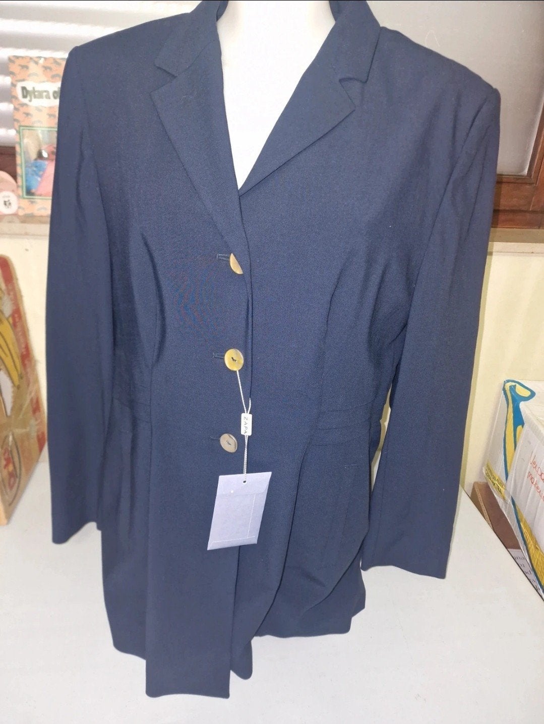 blazer Maat 40 merk zapa nieuw, Kleding | Dames, Ophalen, Maat 38/40 (M), Geel