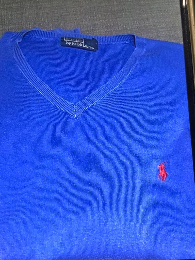 Pull Polo Ralph Lauren taille xxl, Ophalen of Verzenden, Zo goed als nieuw, Blauw