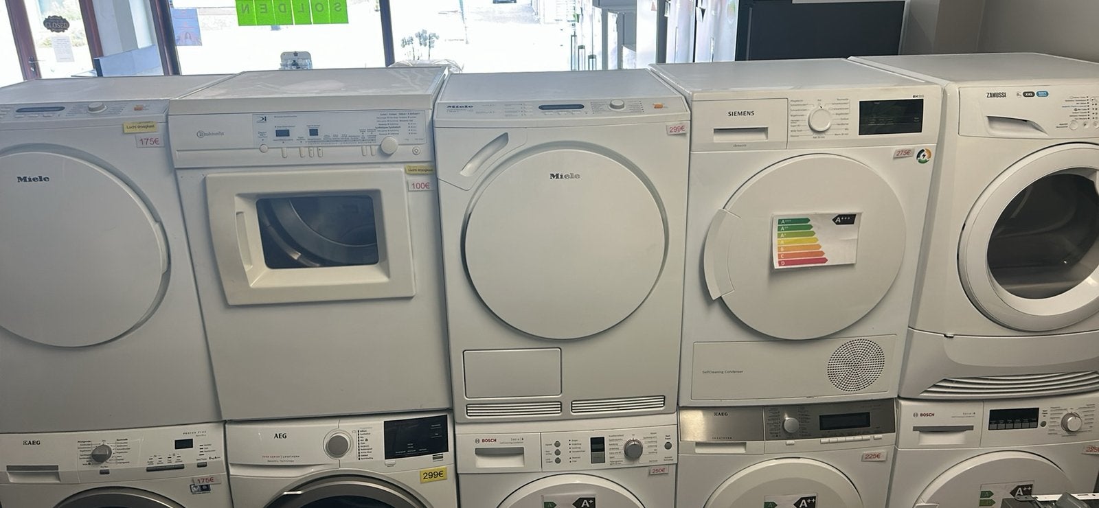 Miele droogkast met condenbak en garantie, Electroménager, Sèche-linge, 85 à 90 cm, Reconditionné, Chargeur frontal, Enlèvement