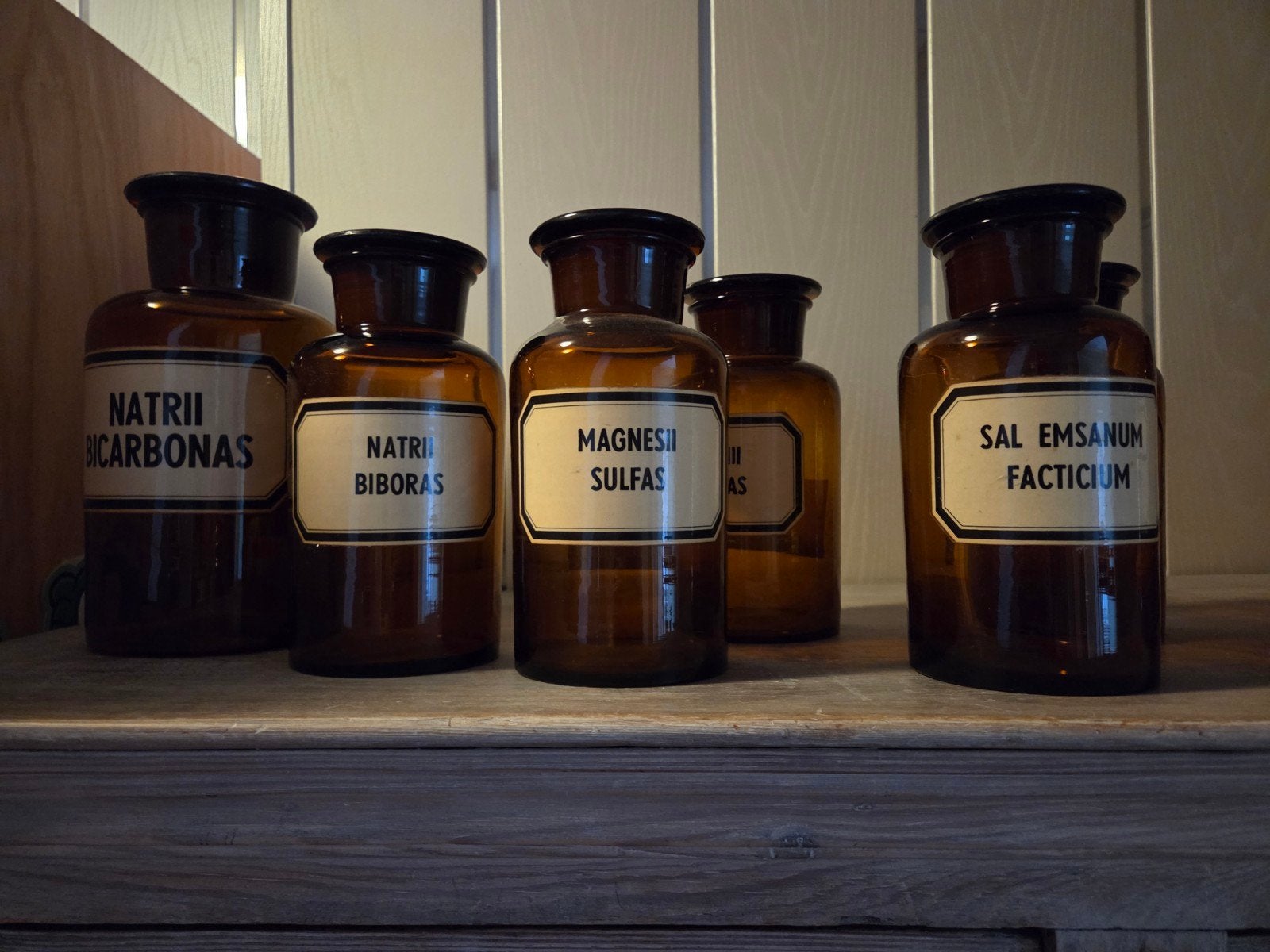 vieilles bouteilles de pharmacie, Antiquités & Art, Enlèvement ou Envoi