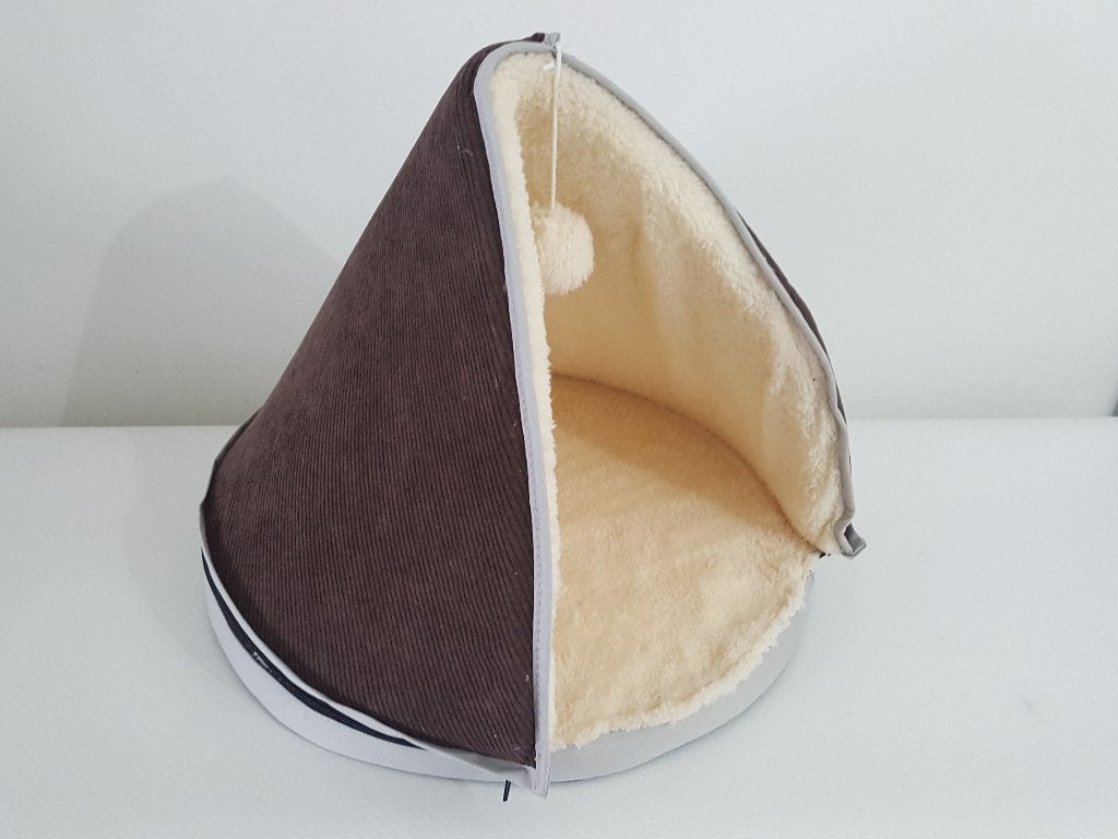 Grottes / lit pour chat couleur brun / beige, Enlèvement ou Envoi, Neuf