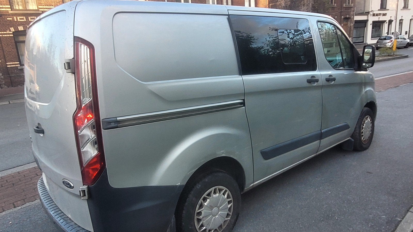 FORD TRANSIT CUSTOM 2014+2.2DI+FULL+DEMANDE D'IMMATRI 5999EU, Bedrijf, 5 deurs, Transit, https://public.car-pass.be/vhr/6808f082-6e34-4642-9819-7df6113858a5