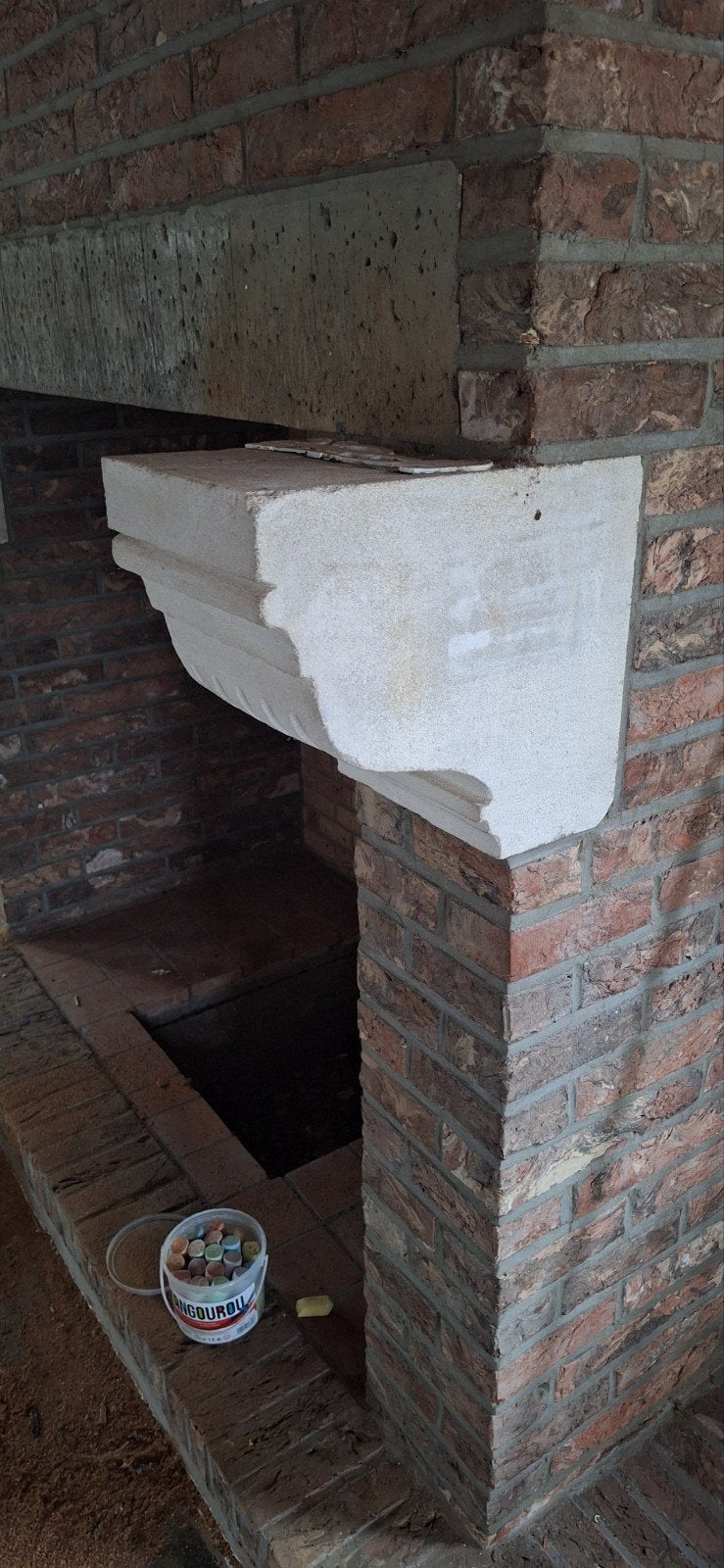 schouwbalk dragers, Ophalen