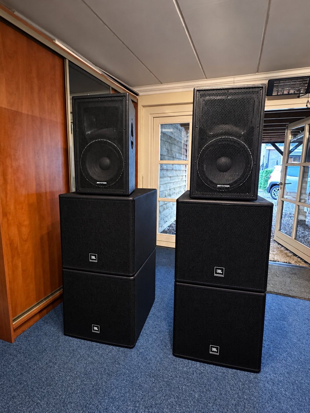Passieve JBL x JB Systems speakerset, Enlèvement, Kit d'enceintes, JBL