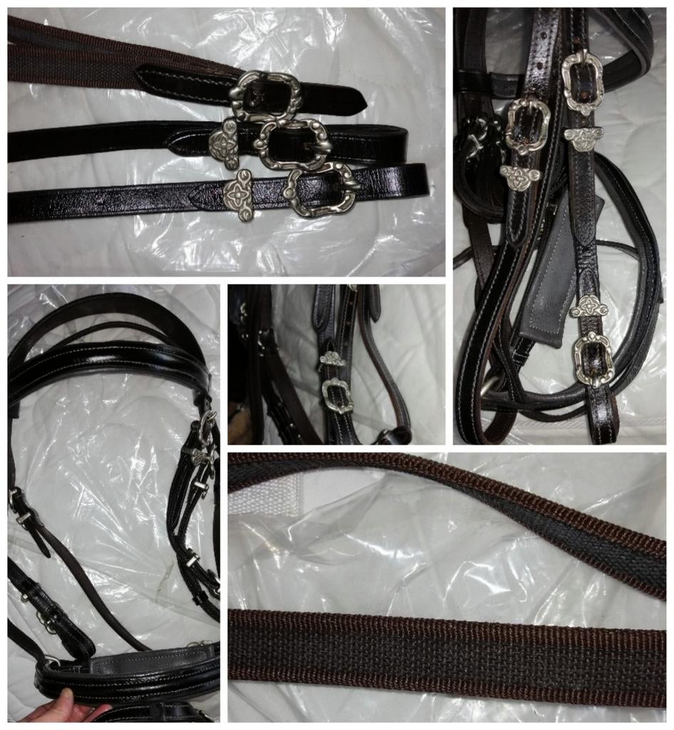 Nouveau bridon portugais taille cheval, Animaux & Accessoires, Enlèvement ou Envoi