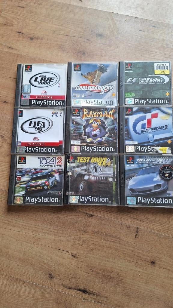 Jeux Playstation, Enlèvement