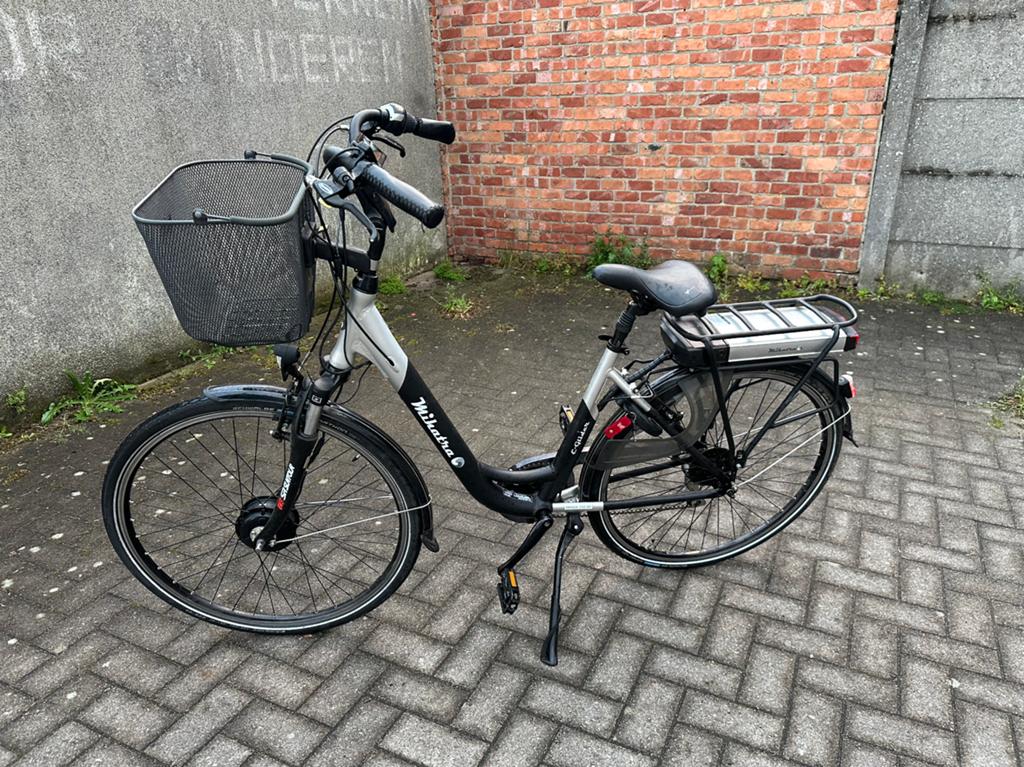 Elektrische fiets mihatra in zeer goeie staat 2855km, Ophalen of Verzenden, Zo goed als nieuw