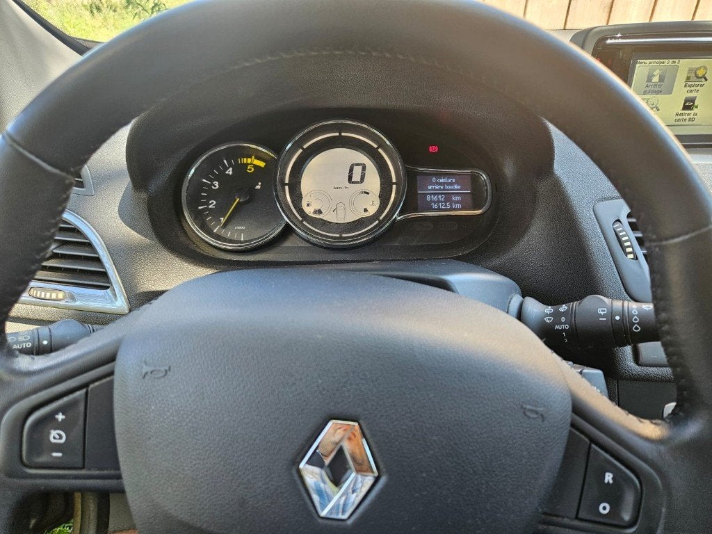 Renault Megane 1.5 DCi  81.612 KM  AIRCO  GPS, Auto's, Voorwielaandrijving, Stof, Zwart, 4 cilinders