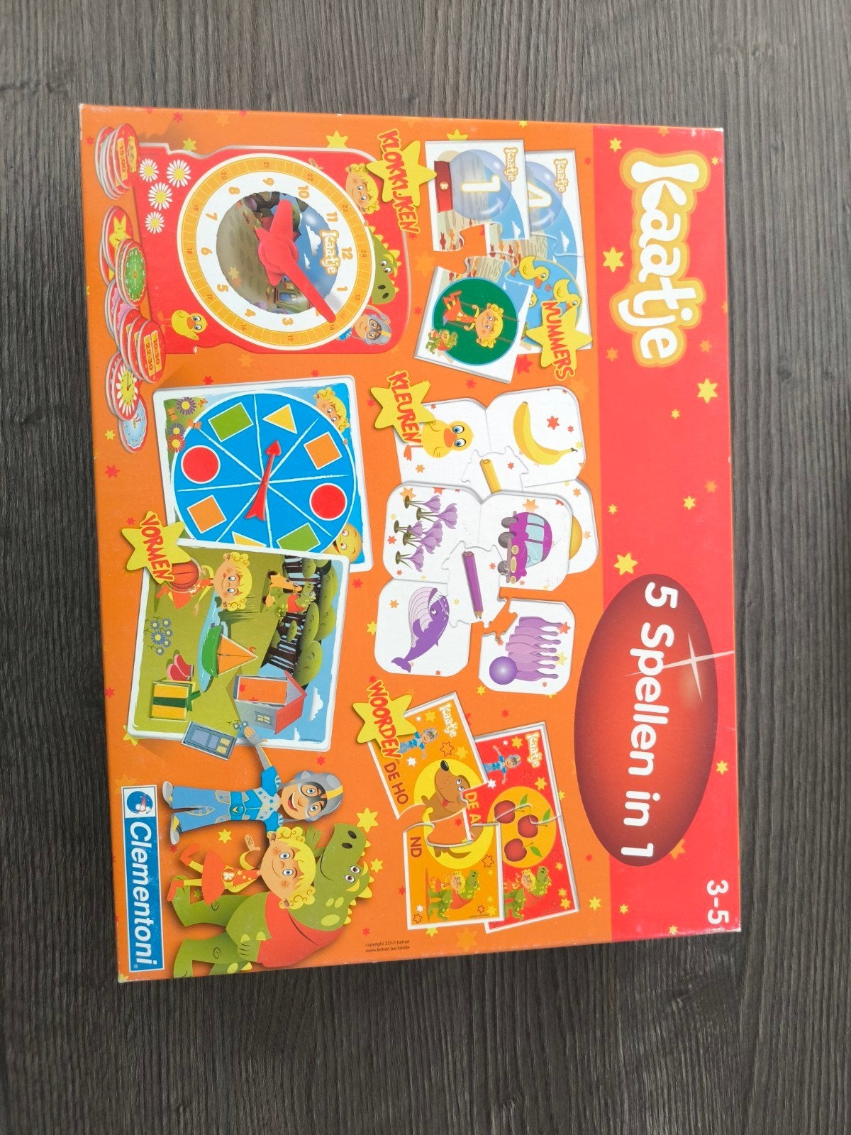 5 spellen in 1, Kinderen en Baby's, Speelgoed | Kinderpuzzels, Ophalen