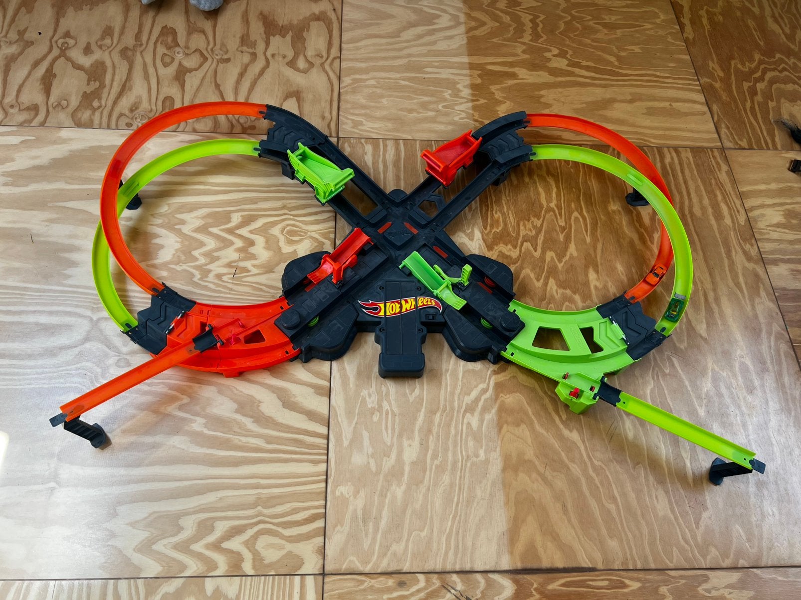 Circuit Hotwheels action crash, Enlèvement, Utilisé, Circuit
