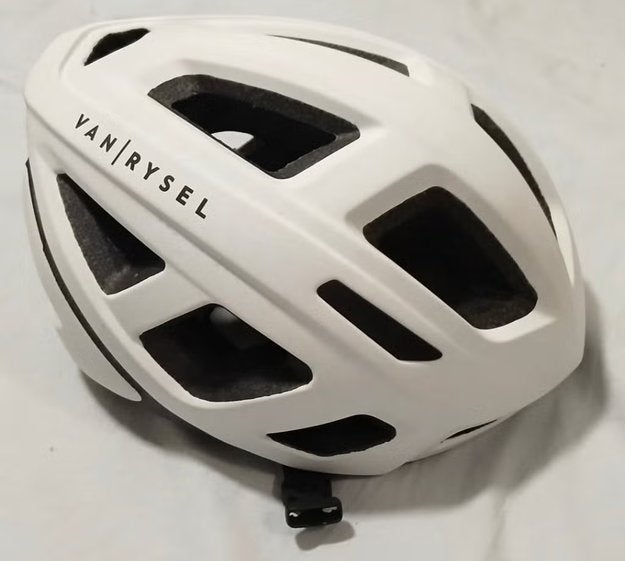 Van Rysel RoadR 500 Fietshelm / Racefiets helm – Wit, Nieuw, Ophalen of Verzenden, Van rysel, L