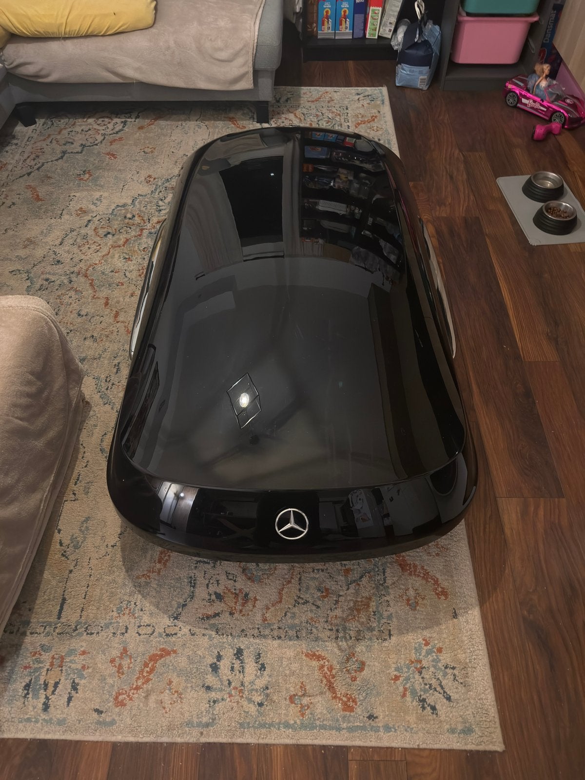 Originele Mercedes Dakkoffer M (430L) + Originele Dakdragers, Enlèvement, Comme neuf