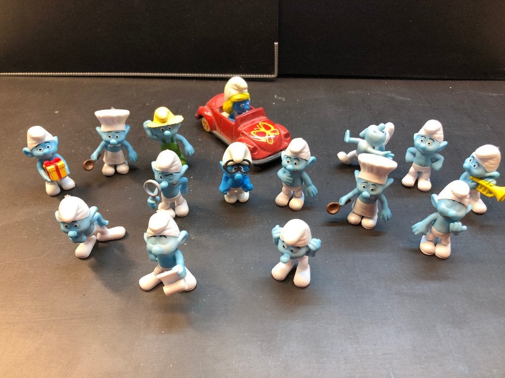Klein lotje smurfen, Ophalen