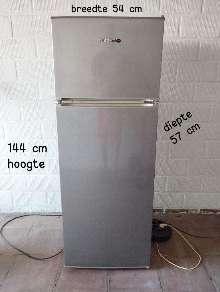 Frigo - Koelkast 144 cm hoog - 3 j. oud, Ophalen, Zo goed als nieuw