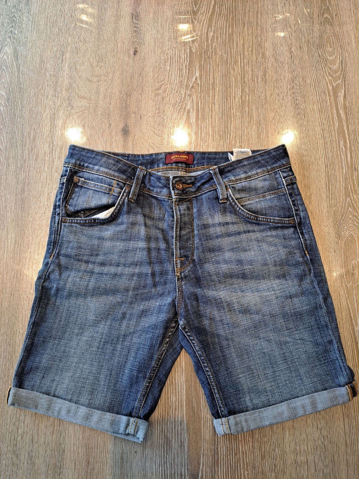 Short Jack&Jones maat M, Kleding | Heren, Spijkerbroeken en Jeans, Ophalen, Zo goed als nieuw, Jack&Jones