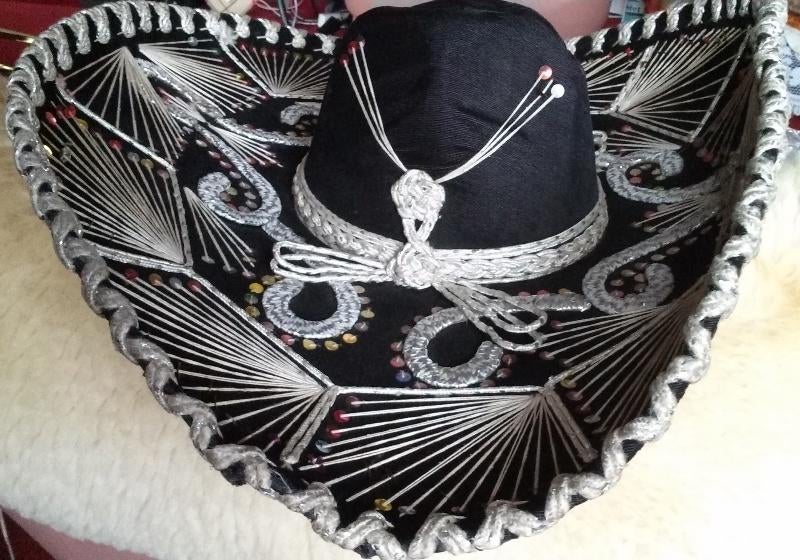 Mexicaanse showhoed, Ophalen, Andere, Hoed, 58 of 59 cm (L, 7¼ of ⅜ inch)