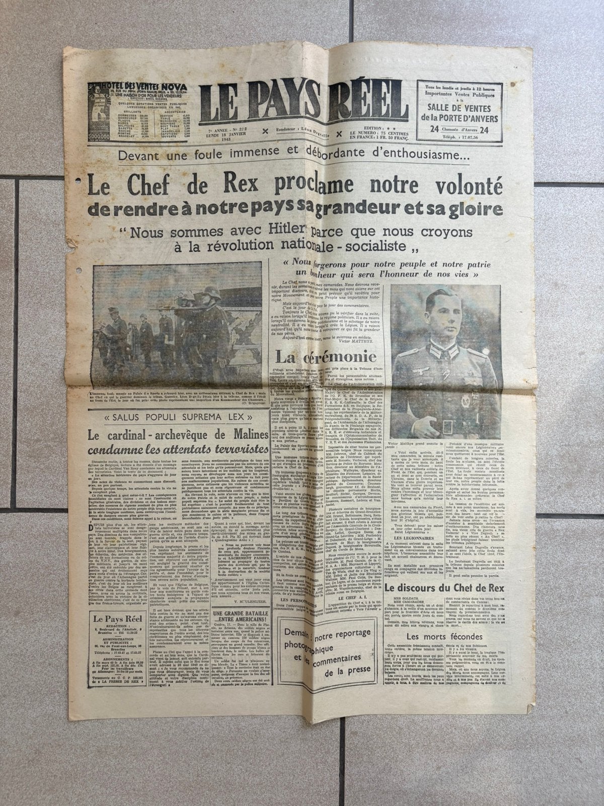 REX WW2, Collections, Enlèvement ou Envoi