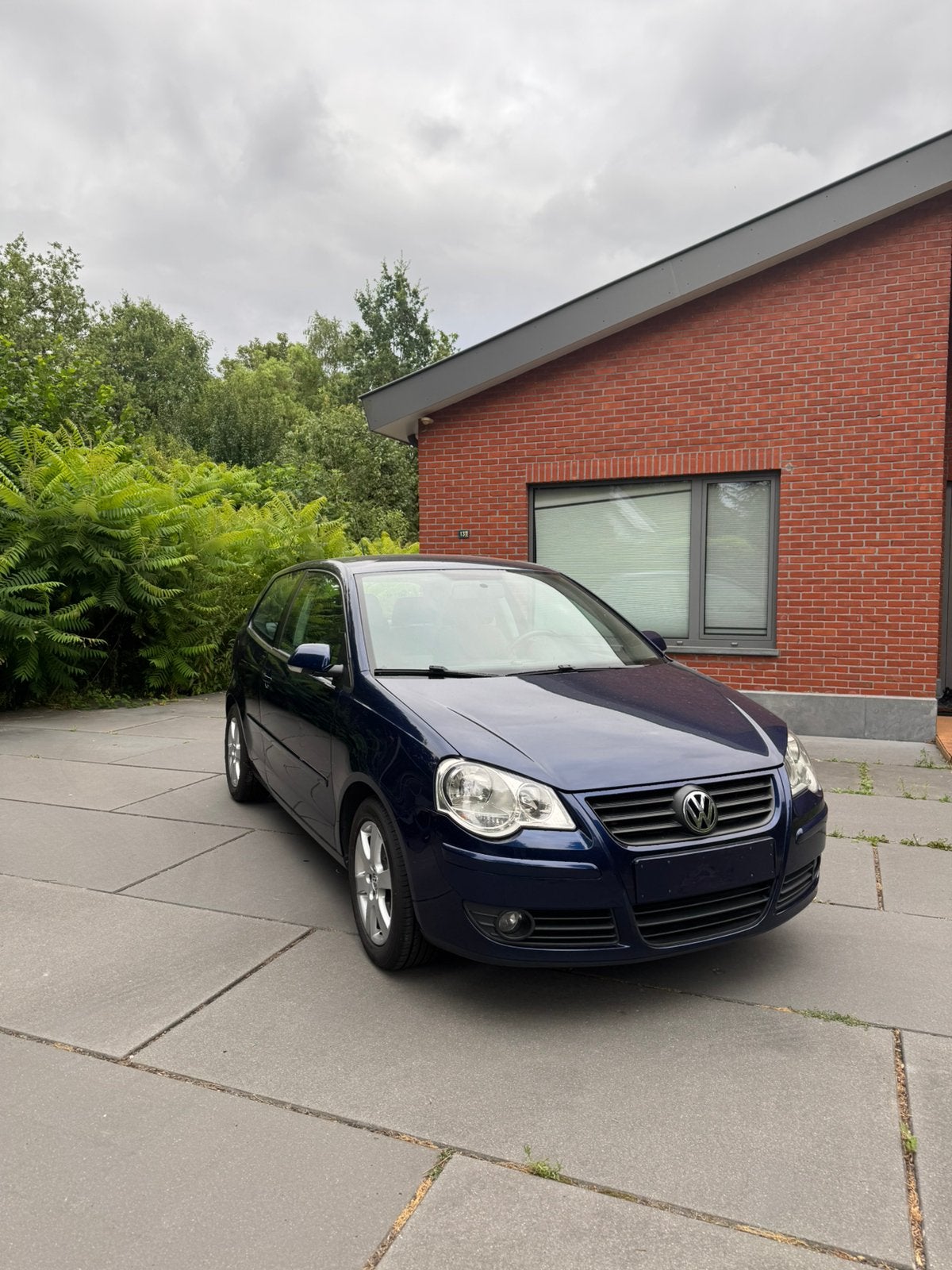 Volkswagen Polo 1.4 2007, Voorwielaandrijving, Stof, 4 cilinders, Blauw