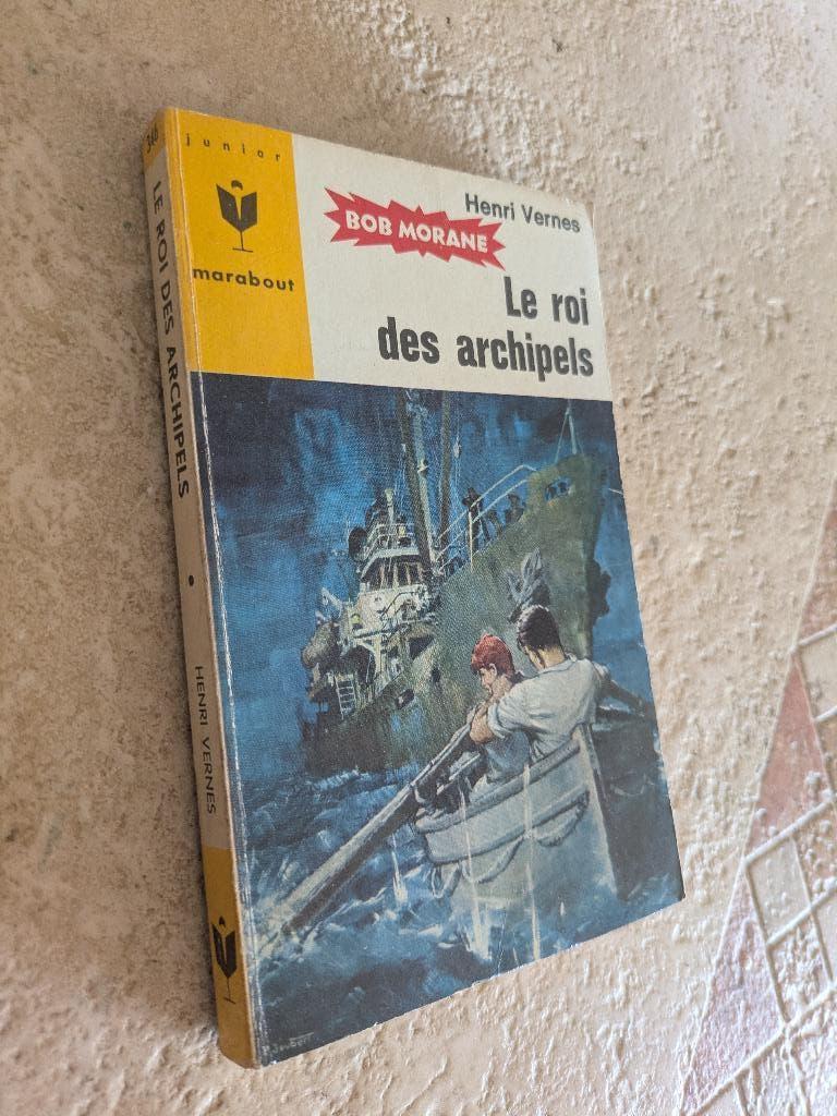 Bob Morane (Le roi des archipels)., Boeken, Verzenden, Gelezen, Henri Vernes.