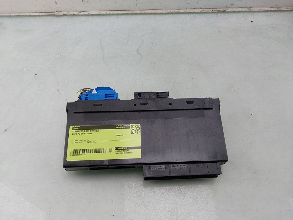 COMPUTER BODY CONTROL BMW X3 (F25) (01-2010/12-2017), Auto-onderdelen, Elektronica en Kabels, BMW, Gebruikt