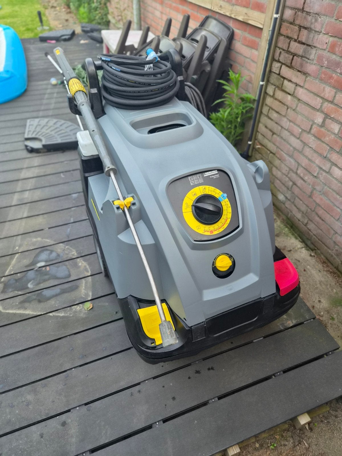 Karcher HDS 7/16 CX warmwater hogedrukreiniger, Tuin en Terras, Hogedrukreinigers, Ophalen