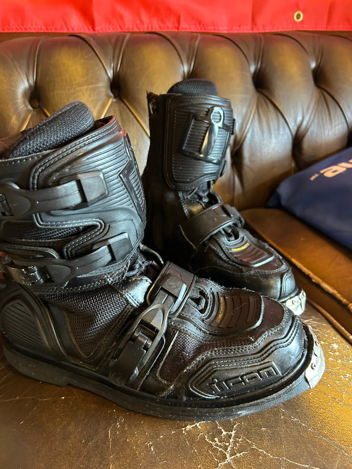 chaussures de moto Icone Baja, Motos, Enlèvement ou Envoi