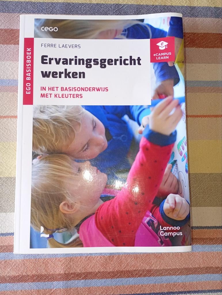 Studieboeken ervaringsgericht werken, Boeken, Studieboeken en Cursussen, Ophalen, Gelezen, Hogeschool, Ferre Laevers, Kristien Silkens, Bart Declercq