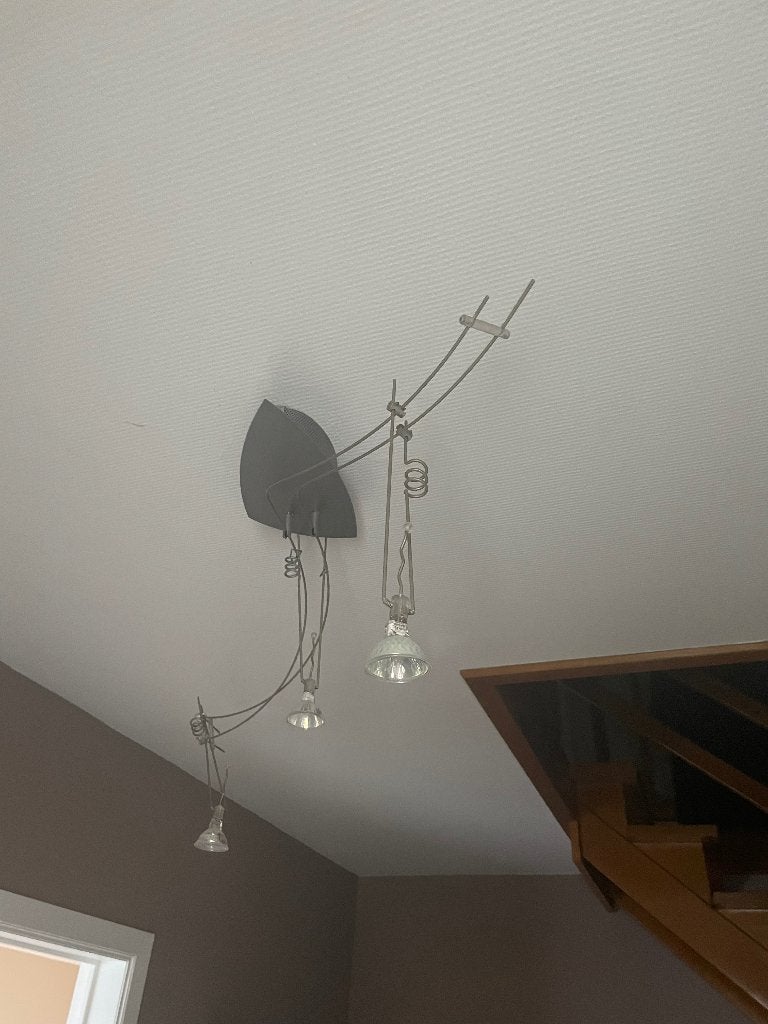 Hangverlichting - gratis, Ophalen, Gebruikt, Metaal